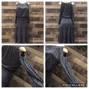 Ralph Lauren Cold Shoulder Dress Sz Small